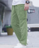 Picture of LYRXXX Men's Casual Cargo Pants Hiking Pants Workout Joggers Sweatpants for Men,Light Green,S