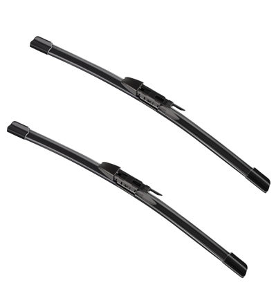 Picture of 2 Factory Wiper Blades Replacement for BMW 5 6 Series E60 E61 E63 E64 M5 M6 2004-2010 Original Equipment Windshield Wiper Blades Set - 24"+23" (Set of 2)