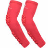 Picture of HOPEFORTH 2PCS Padded Elbow Forearm Sleeves Compression Arm Protective Support
