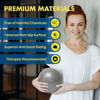 Picture of ProBody Pilates Ball Small Exercise Ball w/Pump, 9 Inch Bender Ball, Mini Soft Yoga Ball, Workout Ball for Stability, Barre, Ab, Core, and Physical Therapy Ball at Home Gym & Office (Indigo)