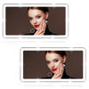 Picture of 2PCS Car Sun Visor Vanity Mirror,Big Led Car Mirror with 3 Light Modes & 80 LEDs,Rechargeable Car Makeup Mirror - Dimmable Touch Control,Car Light Up Mirror Universal for Car Truck SUV