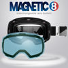 Picture of OutdoorMaster Ski Goggles PRO Replacement Lens - 20+ Choices (VLT 80% Blue)