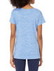 Picture of Amazon Essentials Women's Tech Stretch Short-Sleeve V-Neck T-Shirt (Available in Plus Size), Pack of 2, Coral Orange Space Dye/Light Blue Space Dye, XX-Large