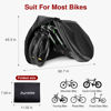 Picture of Puroma Bike Cover for 1, 2, or 3 Bikes 2XL Outdoor Waterproof Bicycle Covers Rain Sun UV Dust Wind Proof with Lock Hole for Mountain Road Electric Bike