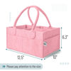 Picture of Mr. Pen- Baby Diaper Caddy Organizer, Pink, Baby Organizer, Car Diaper Caddy, Baby Caddy Organizer, Portable Diaper Caddy, Diaper Organizer for Changing Table, Baby Organizer for Nursery
