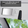 Picture of CHOSMOYI Magnetic Leather Sunglass Holder for Car, Sunglasses Clip for Car Visor, Auto Interior Accessories Universal for Different Size Eyeglasses (Carbon Fiber)