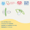 Picture of MAM Air Matte Pacifiers, for Sensitive Skin, Best Pacifier for Breastfed Babies, Girl Pacifiers, 16+ Months, 4 Count