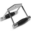 Picture of Yes4All Rubber Double D Row Handle Cable Attachment for Weight Workout, Cable Machine Accessories for Home Gym