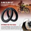 Picture of (2-Pack) AR-PRO 3.00/3.50-12" Dirt Bike Inner Tubes with TR4 Valve Stem - 80/200-12 Motocross Bike Tire Replacement Inner Tubes Compatible with Honda CRF50/XR70, Yamaha TTR 90/100, and More