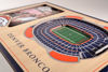 Picture of YouTheFan NFL Denver Broncos 3D StadiumViews Picture Frame