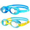 Picture of Starweh Kids Swim Goggles, 2 Pack Swimming Goggles No Leaking Anti Fog Kids Goggles for Boys Girls(Age 6-14), Blue & Yellow