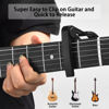 Picture of Guitar Tuner, Guitar Accessories with Guitar Picks, Guitar Capo, Capo for Acoustic Guitar, Bass, Buzzing-Free, Quick Release, Guitar Tuner Clip on for Guitar, Violin, Bass, Ukulele Chromatic