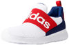 Picture of adidas Baby Lite Racer Adapt 4.0 Running Shoe, White/Dark Blue/Scarlet, 4 US Unisex Infant