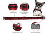 Picture of Unique style paws Christmas Dog Collar Metal Buckle Red Black Plaid Puppy Collar Gift Durable Cute Collar for Small Medium Large Boys Girls Dogs