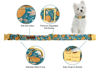 Picture of Unique style paws Halloween Dog Collar Metal Buckle Green Pumpkin Puppy Collar Gift Durable Cute Collar for Small Medium Large Boys Girls Dogs