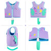 Picture of Pottwal Swim Vest for Kids - Swim Jacket for 3-6 Years (40-66LBS) - Buoyancy Aid Made of Neoprene & EPE - with Adjustable Crotch Strap - Purple