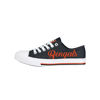 Picture of FOCO Cincinnati Bengals NFL Womens Color Glitter Low Top Canvas Shoes - 9