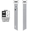Picture of Nxtrnd Streamer Football Towel, Thin Sports Towel, Dries Hands & Football Accessories (Light Grey)