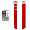 Picture of Nxtrnd Streamer Football Towel, Thin Sports Towel, Dries Hands & Football Accessories (Red)