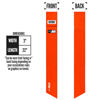 Picture of Nxtrnd Streamer Football Towel, Thin Sports Towel, Dries Hands & Football Accessories (Orange)