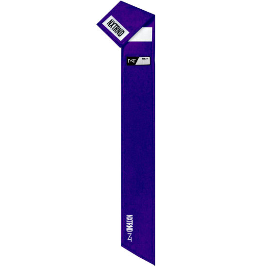 Picture of Nxtrnd Streamer Football Towel, Thin Sports Towel, Dries Hands & Football Accessories (Purple)