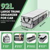 Picture of Simniam Car Trunk Organizer with Insulated Grocery Bag- 110L High Capacity Car Storage Box, with 4 Compartments, Reflective Strip, Cover, for Auto, SUV, Truck, Minivan