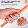 Picture of Drum Sticks 5a 2 Pack Orange Carbon Fiber Drumsticks