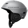 Picture of OutdoorMaster Kelvin Ski Helmet - Snowboard Helmet for Men, Women & Youth (Gray,M)