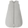Picture of Unnivoll Baby Sleep Sack 0-6 Months TOG 2.5 Winter Baby Wearable Blanket, 100% Cotton Fabric Newborn Infant Sleeping Sack 2-Way Zipper Quilted Baby Sleep Bag, Warm Soft Grey