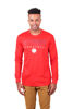 Picture of Ultra Game Men's Standard Long Sleeve Athletic Quick Dry Performance T-Shirt, Team Color, Medium