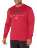 Picture of Ultra Game Men's Standard Long Sleeve Athletic Quick Dry Performance T-Shirt, Team Color, Medium
