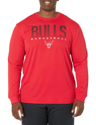 Picture of Ultra Game Men's Standard Long Sleeve Athletic Quick Dry Performance T-Shirt, Team Color, Large