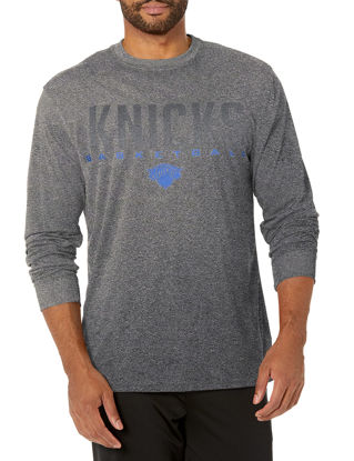 Picture of Ultra Game Men's Standard Long Sleeve Athletic Quick Dry Performance T-Shirt, Heather Charcoal, Medium