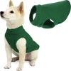 Picture of Gooby Stretch Fleece Vest Dog Sweater - Warm Pullover Fleece Dog Jacket - Winter Dog Clothes for Small, Large Dogs, Boy or Girl - Soft, Super Stretchy Fleece Vest Dog Sweater - Forest Green, X-Small