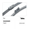 Picture of 24"+22" Windshield Wiper Blades Replacement For VW Volkswagen Tiguan 2021-2018, Premium All-Season Automotive Replacement Windshield Wiper Blades For My Car-Top Lock 16mm