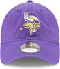 Picture of New Era NFL Core Classic 9TWENTY Team Color Adjustable Hat Cap One Size Fits All - Minnesota Vikings Purple