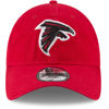 Picture of New Era NFL Core Classic 9TWENTY Team Color Adjustable Hat Cap One Size Fits All - Atlanta Falcons Red