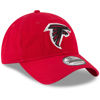 Picture of New Era NFL Core Classic 9TWENTY Team Color Adjustable Hat Cap One Size Fits All - Atlanta Falcons Red