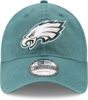 Picture of New Era NFL Core Classic 9TWENTY Team Color Adjustable Hat Cap One Size Fits All (US, Alpha, One Size, Philadelphia Eagles Green, Philadelphia Eagles)