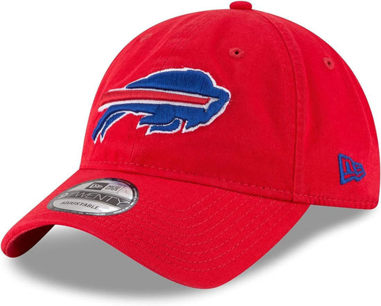 Picture of New Era NFL Core Classic 9TWENTY Adjustable Hat Cap One Size Fits All (Buffalo Bills Red)