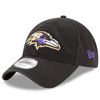 Picture of New Era NFL Core Classic 9TWENTY Team Color Adjustable Hat Cap One Size Fits All (US, Alpha, One Size, Baltimore Ravens Black, Baltimore Ravens)