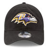 Picture of New Era NFL Core Classic 9TWENTY Team Color Adjustable Hat Cap One Size Fits All (US, Alpha, One Size, Baltimore Ravens Black, Baltimore Ravens)