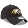 Picture of New Era NFL Core Classic 9TWENTY Team Color Adjustable Hat Cap One Size Fits All (US, Alpha, One Size, Baltimore Ravens Black, Baltimore Ravens)