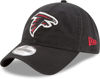 Picture of New Era NFL Core Classic 9TWENTY Adjustable Hat Cap One Size Fits All (Atlanta Falcons, Atlanta Falcons Black)