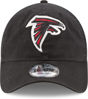 Picture of New Era NFL Core Classic 9TWENTY Adjustable Hat Cap One Size Fits All (Atlanta Falcons, Atlanta Falcons Black)