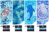 Picture of Microfiber Lightweight Beach Towel Sand Free Quick Dry Absorbent Thin Compact Towels for Swimming Pool Camping Beach Accessories Large Easy Pack Travel Things for Vacation Essentials Gift Adult