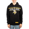 Picture of Ultra Game NFL Men's Super Soft Supreme Pullover Hoodie Sweatshirt, Minnesota Vikings, Black, Medium