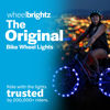 Picture of Brightz WheelBrightz Bike Light (2-Pack Blue) - Electric Bike Accessories for Adult Bikes - Bicycle Wheel Lights for SE BMX eBike Mini Kids Boys Girls Men Women Bikes Ages 5 6 7 8 9 10 11 12 Year Old