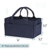 Picture of Mr. Pen- Baby Diaper Caddy Organizer, Navy Blue, Diaper Organizer, Car Diaper Caddy, Baby Caddy Organizer, Portable Diaper Caddy, Diaper Organizer for Changing Table, Baby Organizer for Nursery