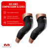 Picture of McDavid Hex Knee Compression Sleeves, Pull-On Padded Protection, Moisture Wicking (1 Pair) ADULT- Large